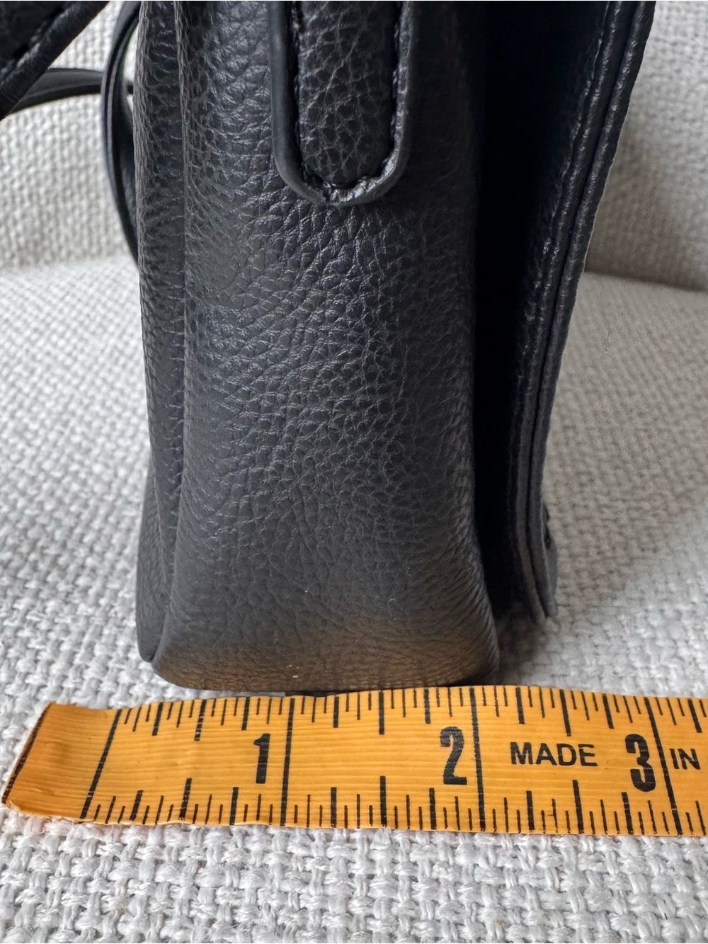 JustFab Black Woven-Edge Crossbody Bag - Picture 11 of 11